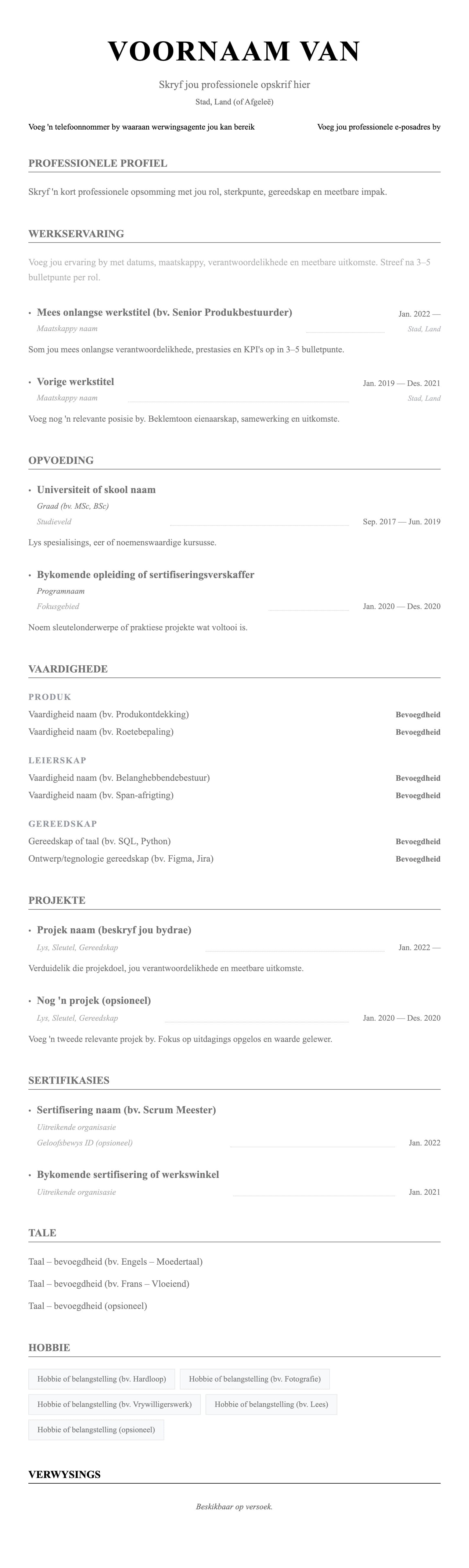 Klassiek preview