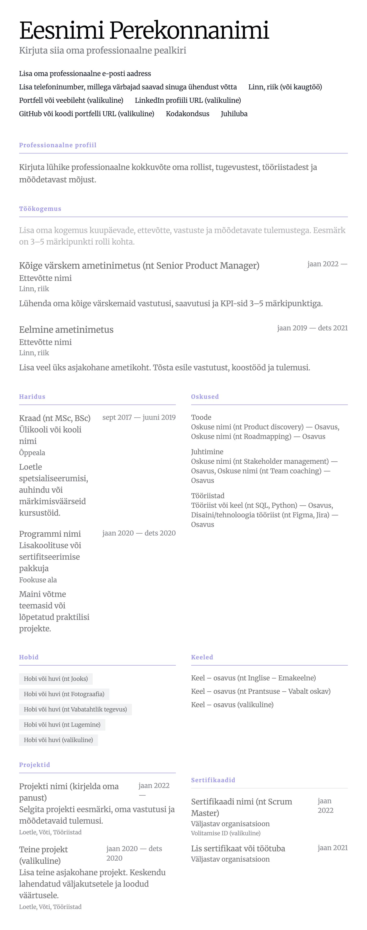 Minimalistlik preview