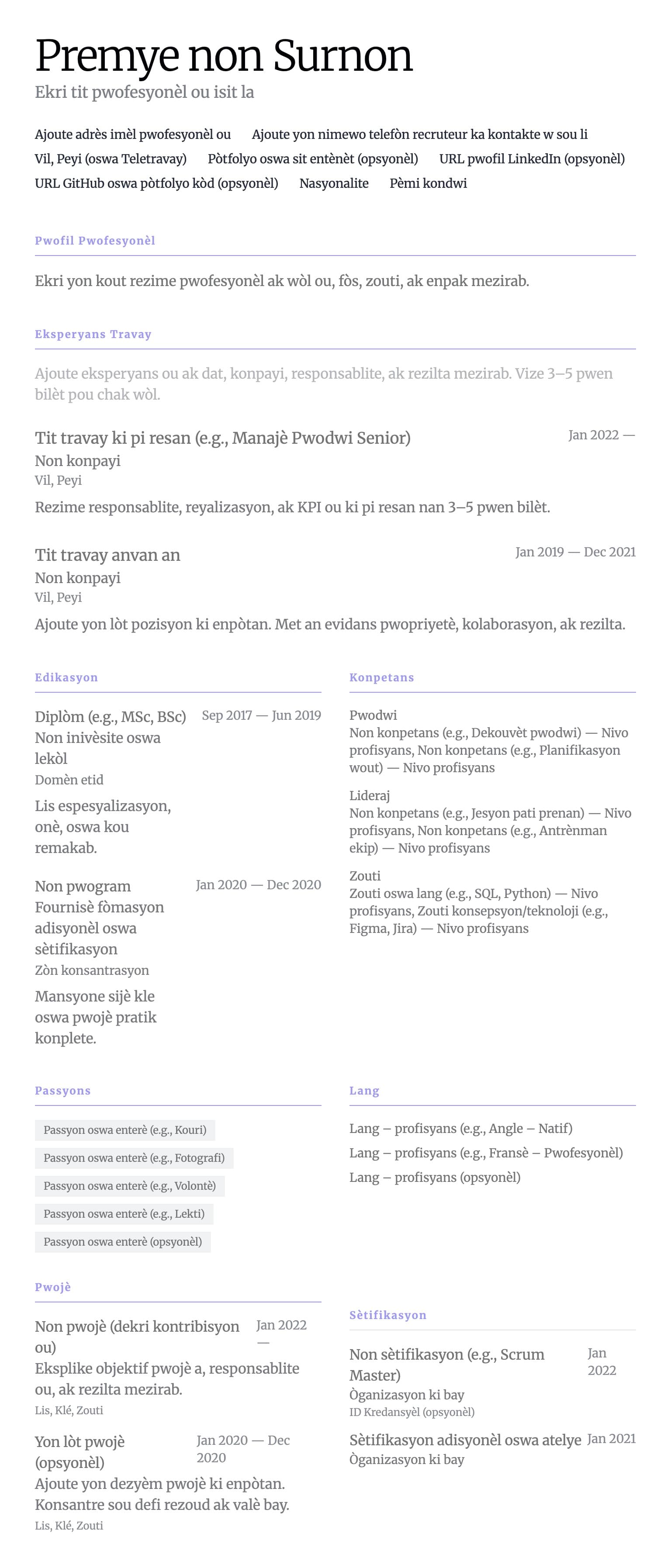 Minimalis preview