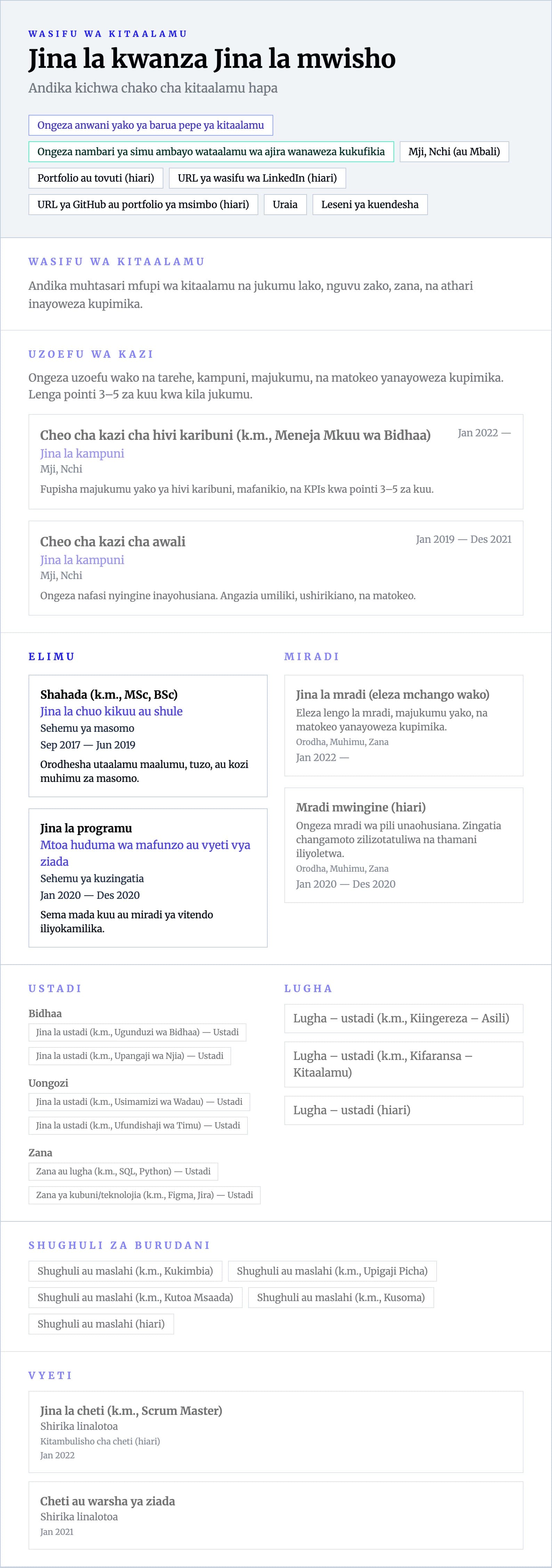 Ubunifu preview