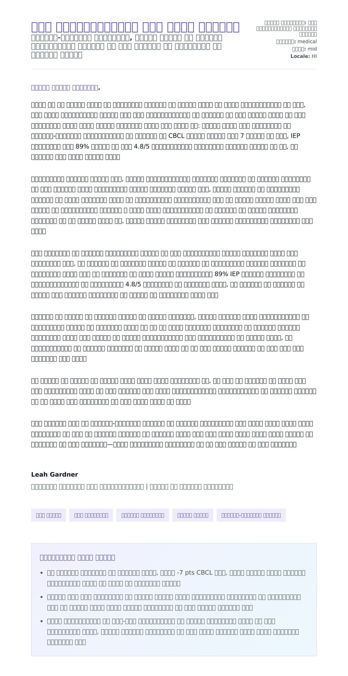 बाल मनोवैज्ञानिक कवर लेटर उदाहरण के लिए कवर पत्र पूर्वावलोकन