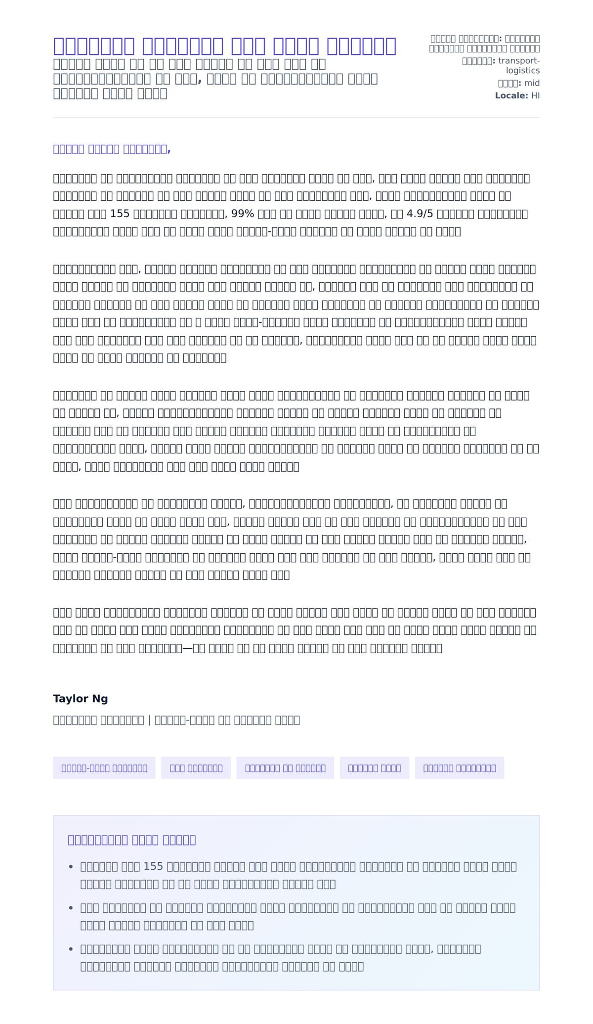 डिलीवरी ड्राइवर कवर लेटर उदाहरण के लिए कवर पत्र पूर्वावलोकन
