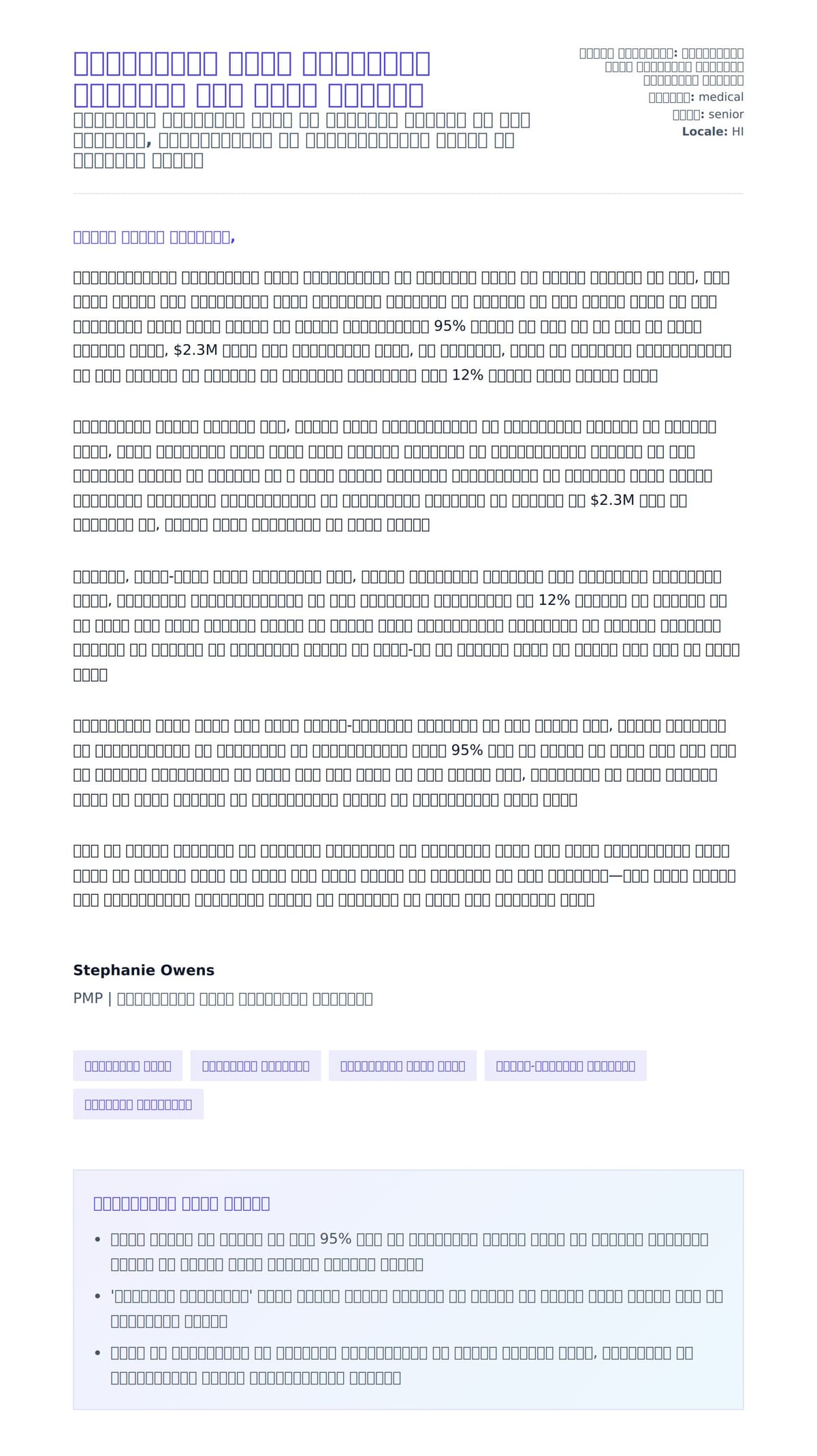 स्वास्थ्य सेवा परियोजना प्रबंधक कवर लेटर उदाहरण के लिए कवर पत्र पूर्वावलोकन