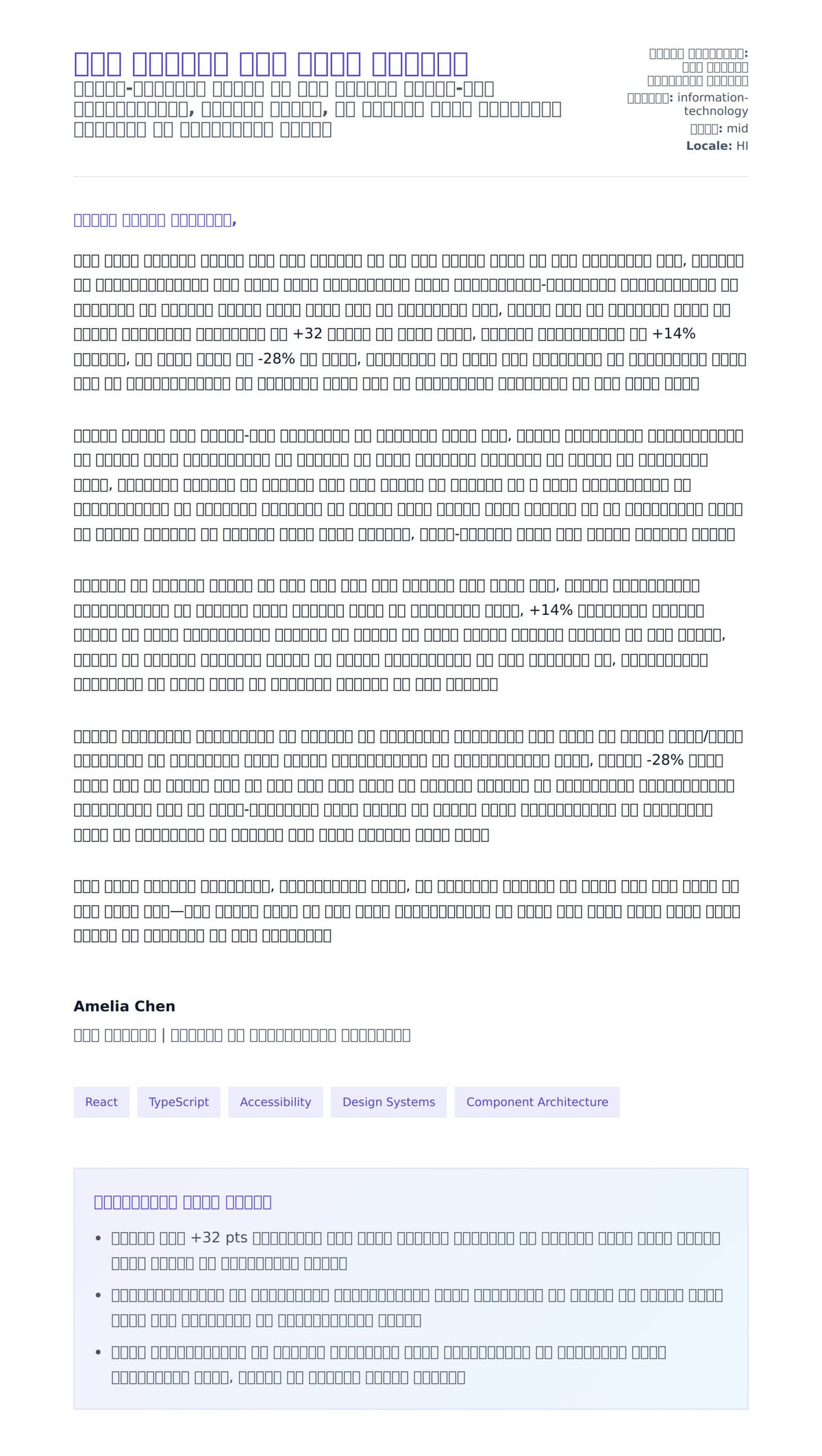 वेब डेवलपर कवर लेटर उदाहरण के लिए कवर पत्र पूर्वावलोकन