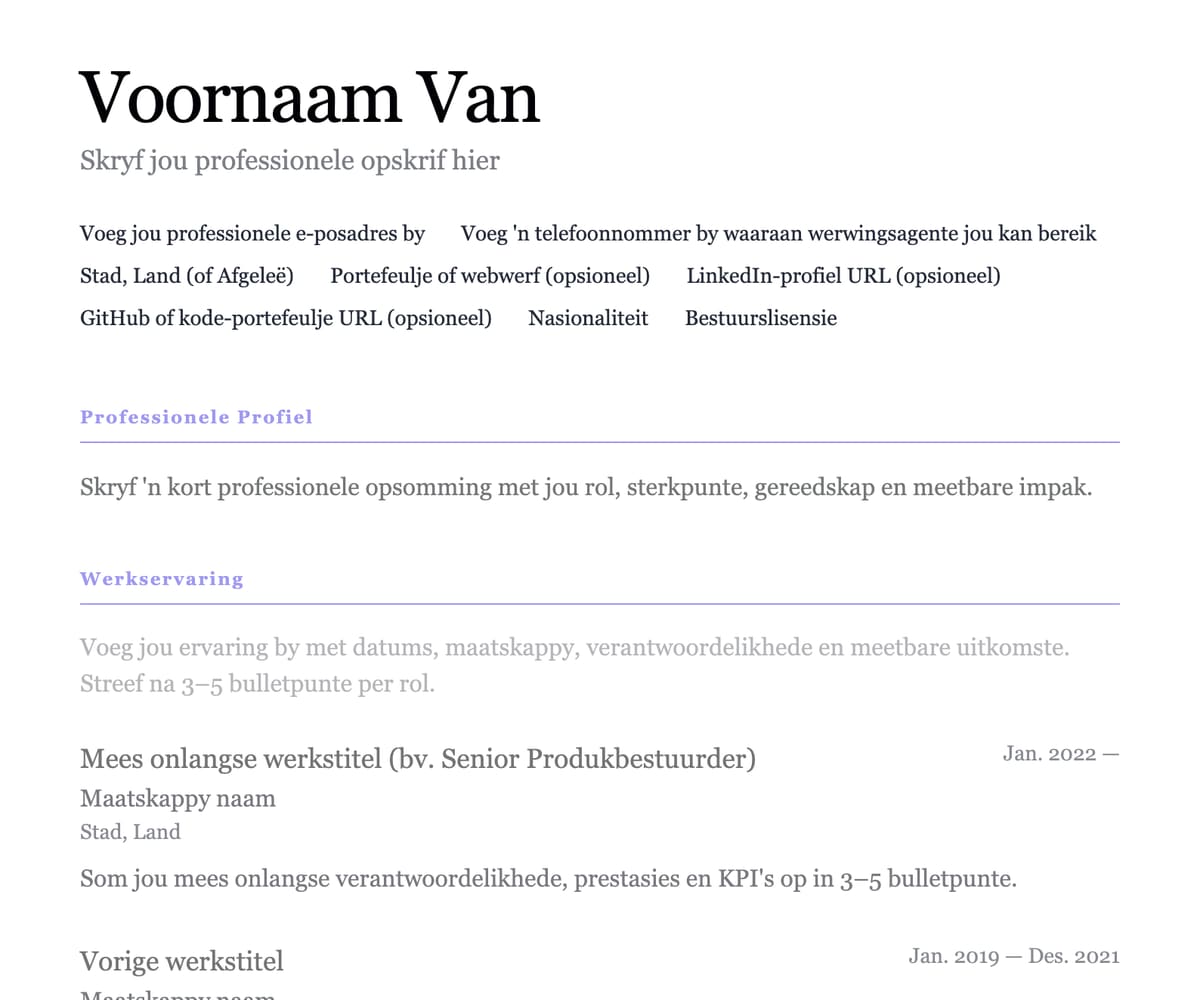 Minimalisties preview