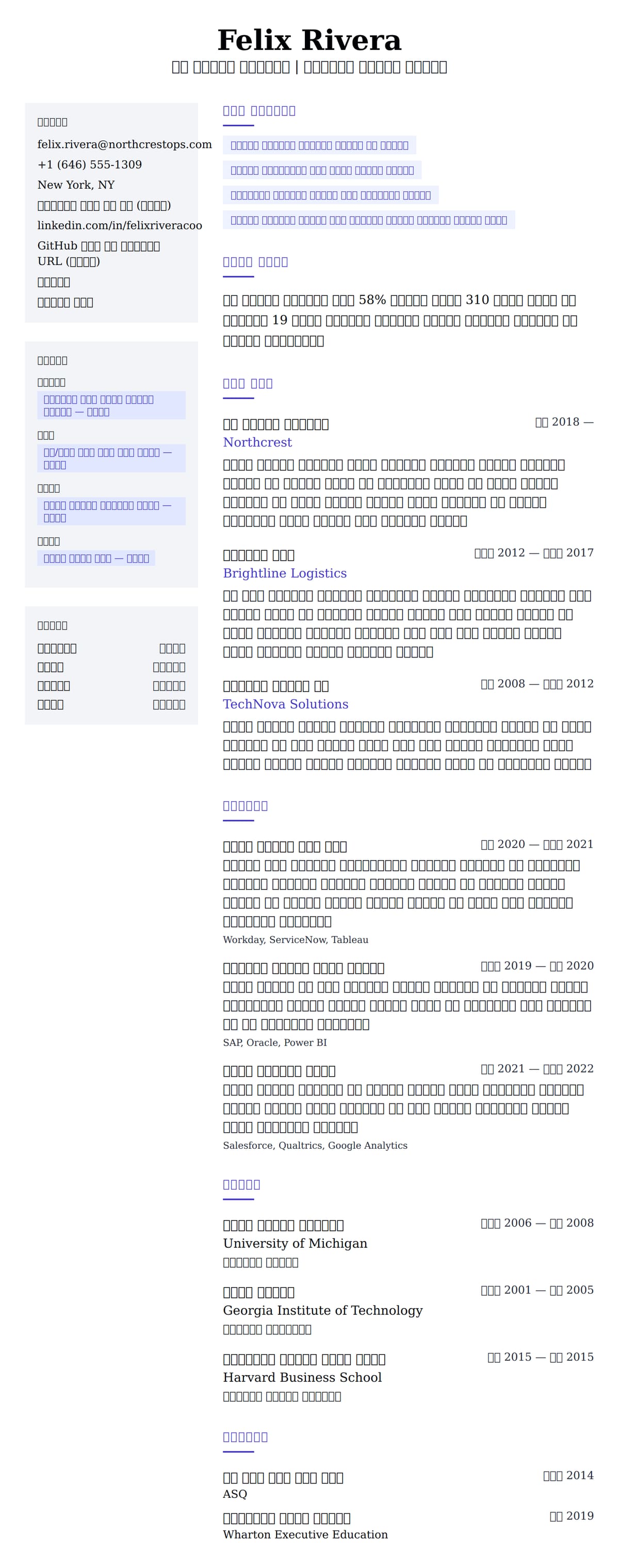 ለ ዋና ተግባራዊ አስተዳዳሪ ሀሳብ ምሳሌ የስሌታ መግለጫ