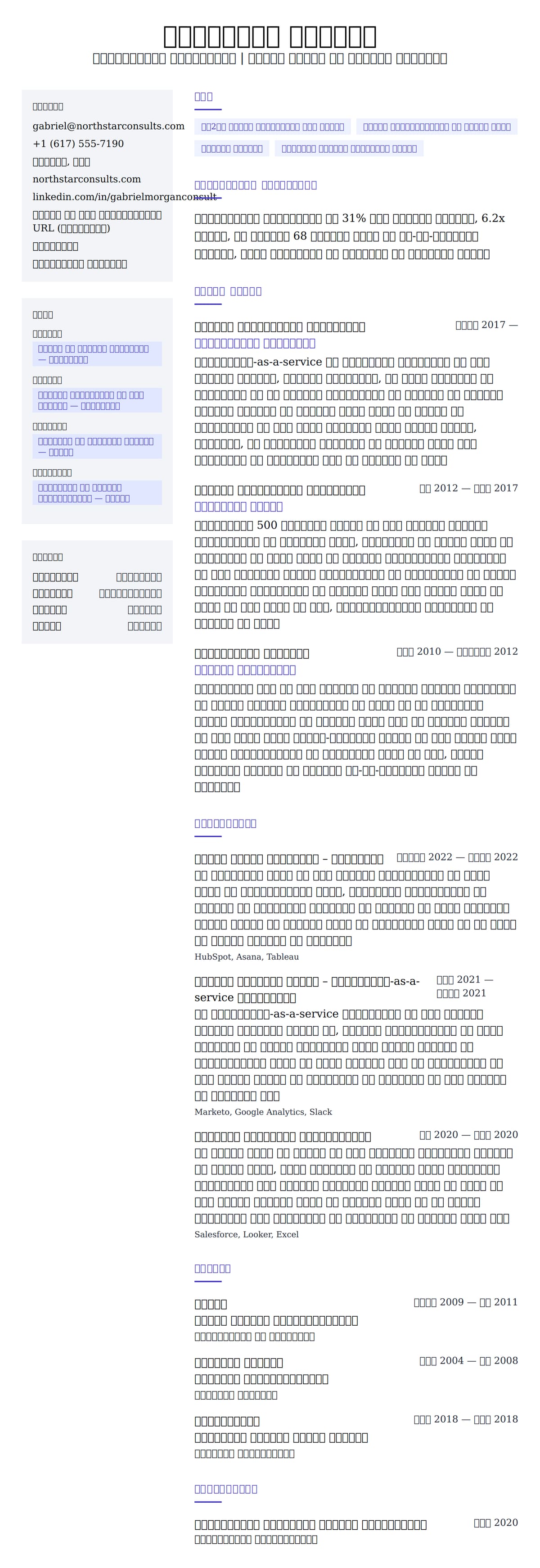 मार्केटिंग कंसल्टेंट रिज्यूमे उदाहरण के लिए रिज्यूम पूर्वावलोकन