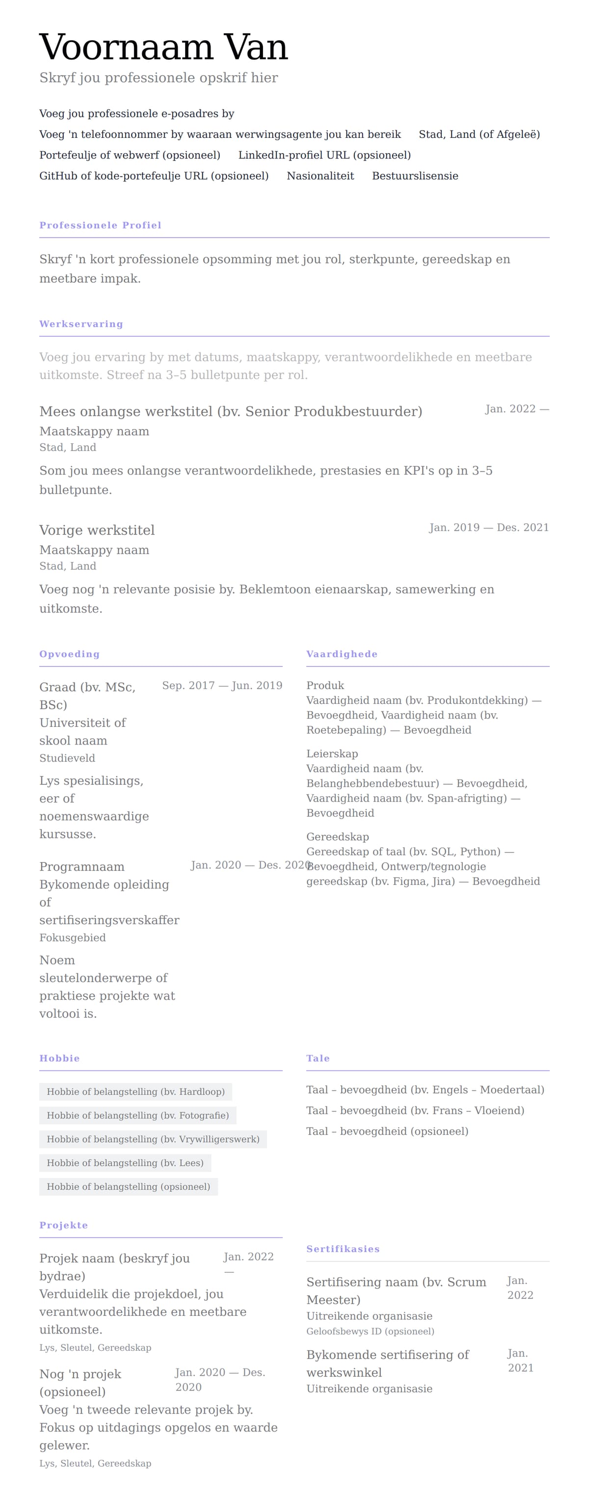 Minimalisties preview