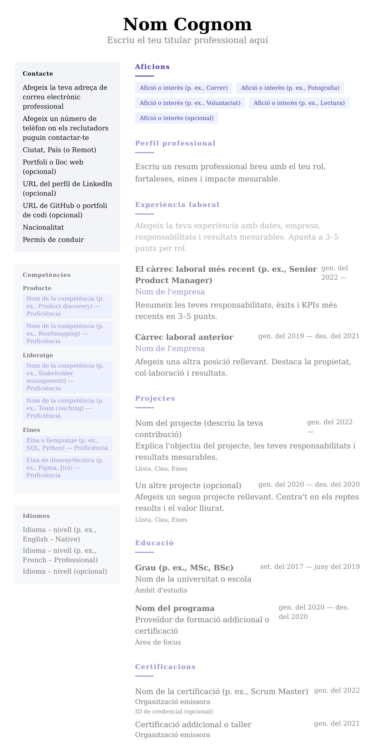 Dues Columnes preview