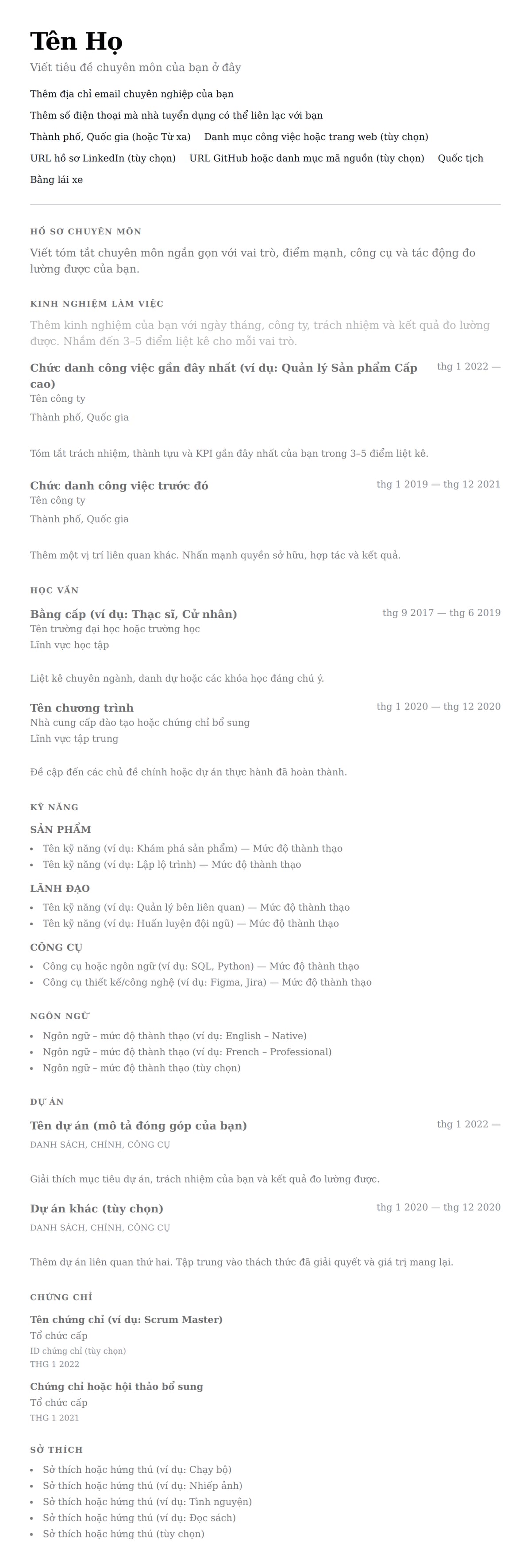 Hiện Đại preview